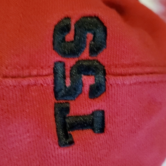 VINTAGE Triple Five Soul T5S Red Hoodie - Medium - Picture 5 of 14